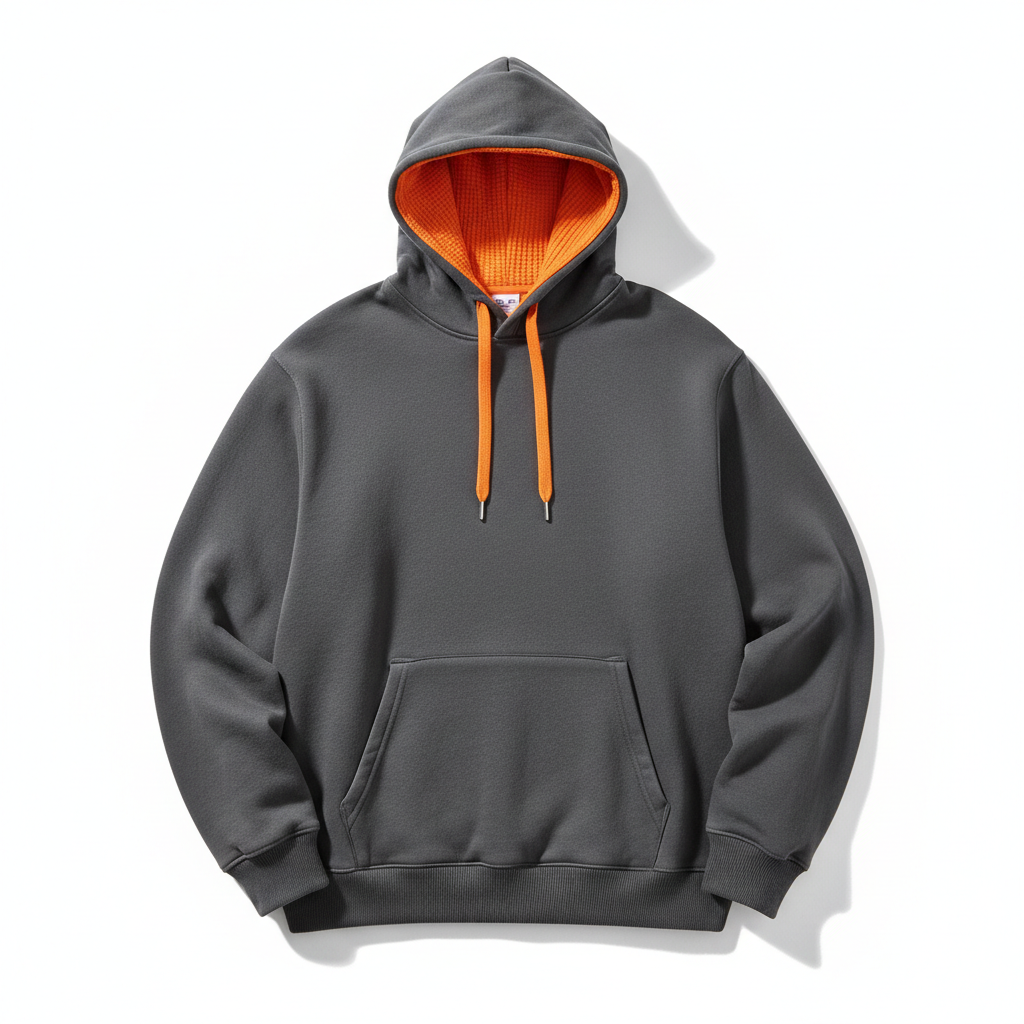 Unisex Heavyweight Pullover Hoodie - Front View